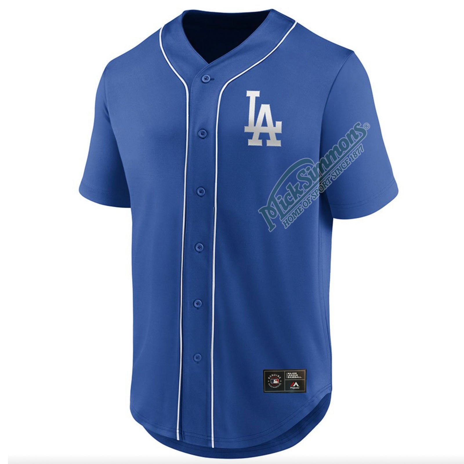 Los Angeles Dodgers Pinstripe MLB Baseball Jersey by Majestic