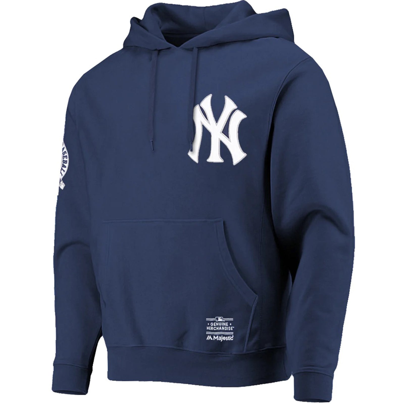  Majestic New York Yankees Navy Wordmark T-Shirt Small