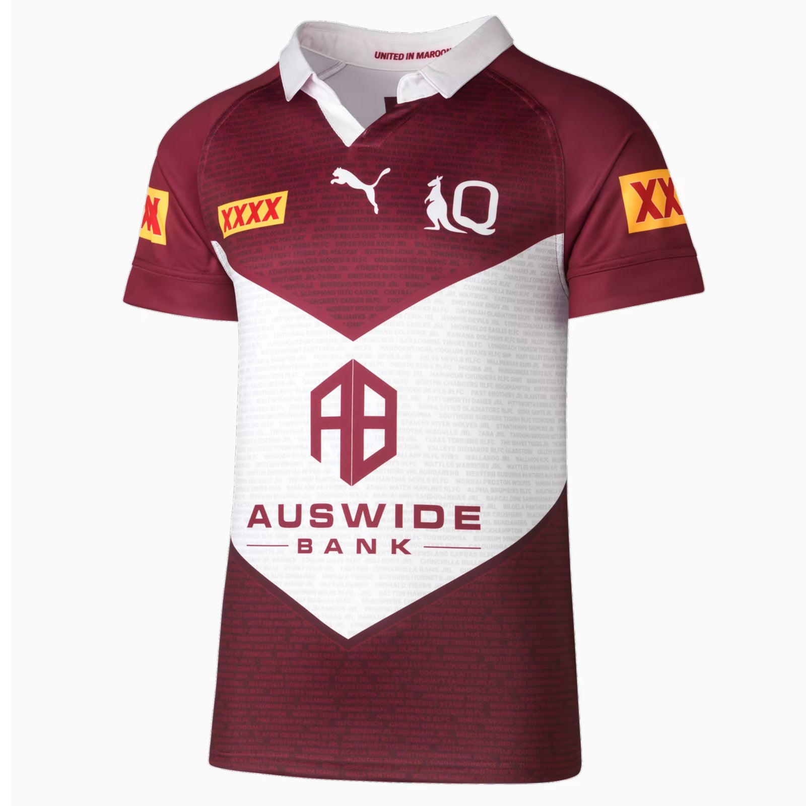 Queensland Maroons 2023 Mens Captains Run Jersey State Of Origin