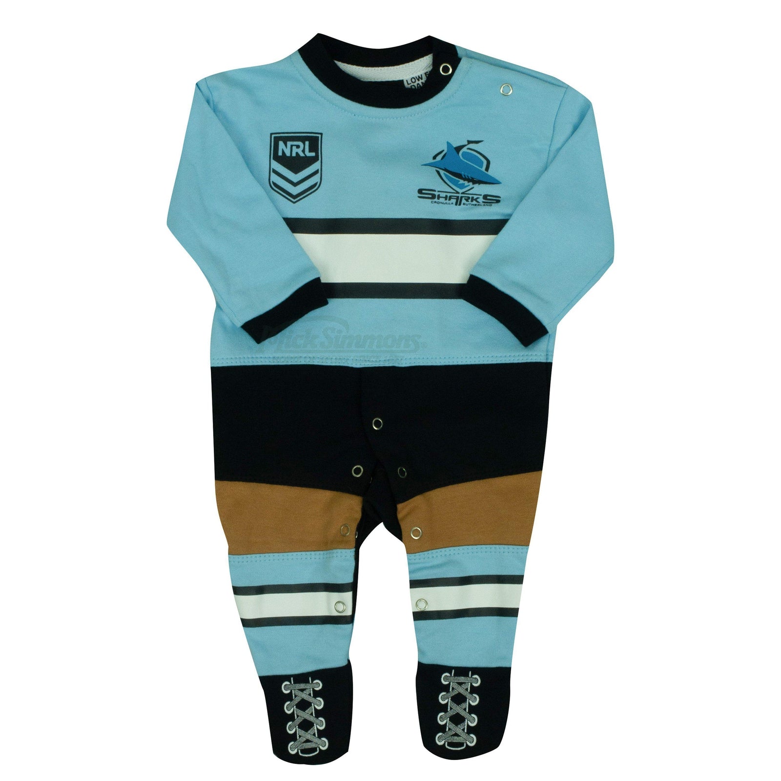 Brisbane Broncos Original Footysuit Romper Kids Baby Infants Suit