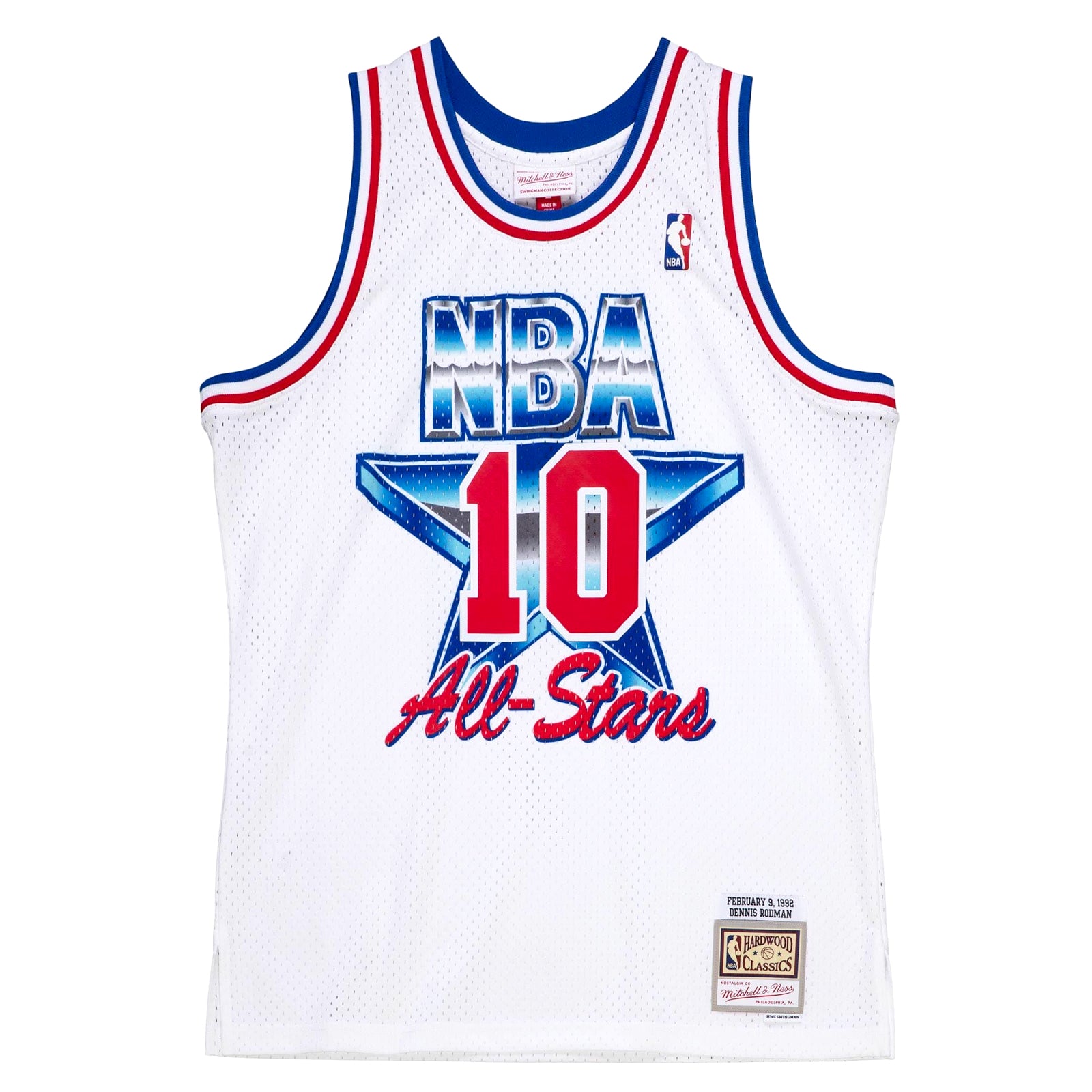 Dennis Rodman San Antonio Spurs HWC Throwback NBA Swingman Jersey