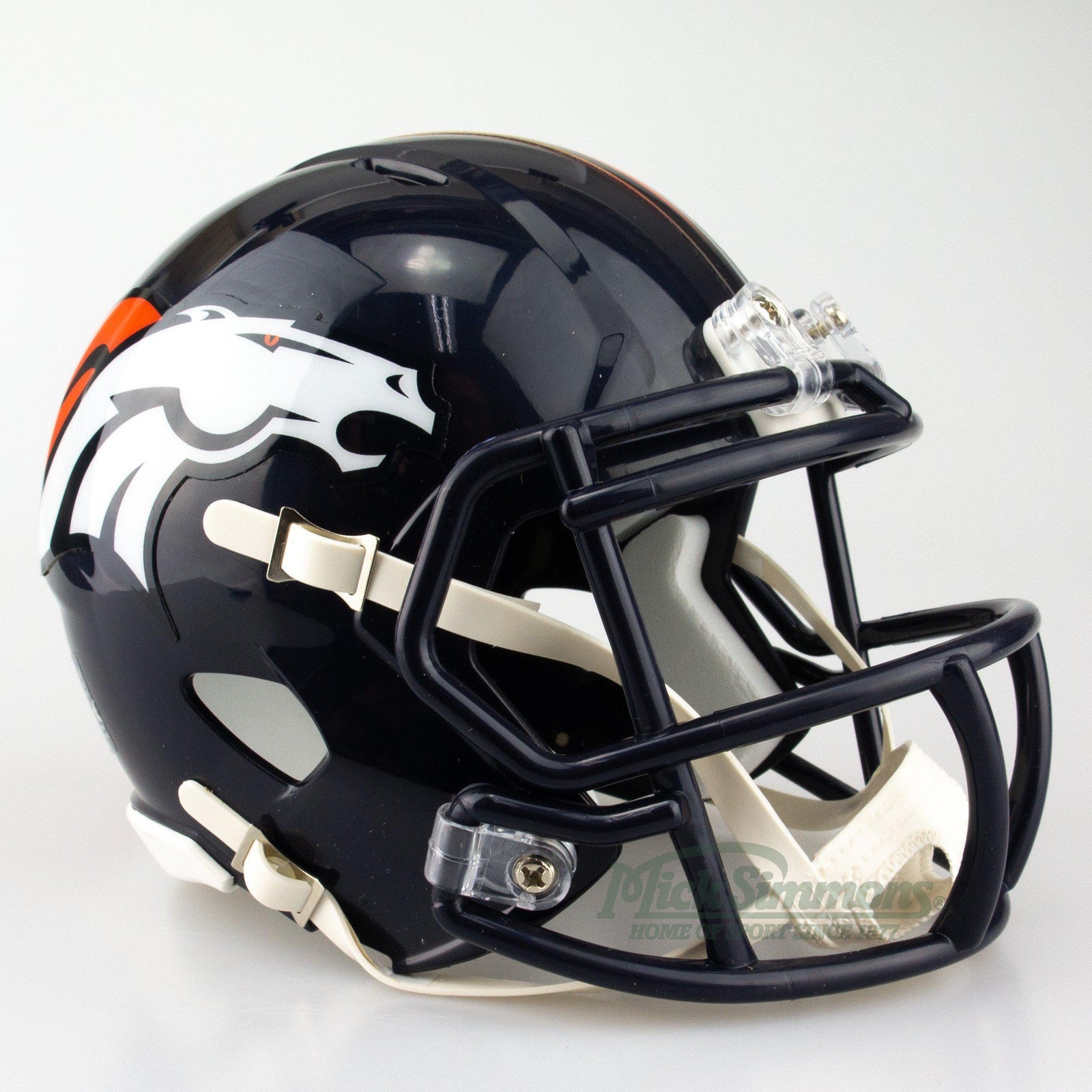 Denver Broncos NFL Riddell Mini Replica Speed Gridiron Helmet