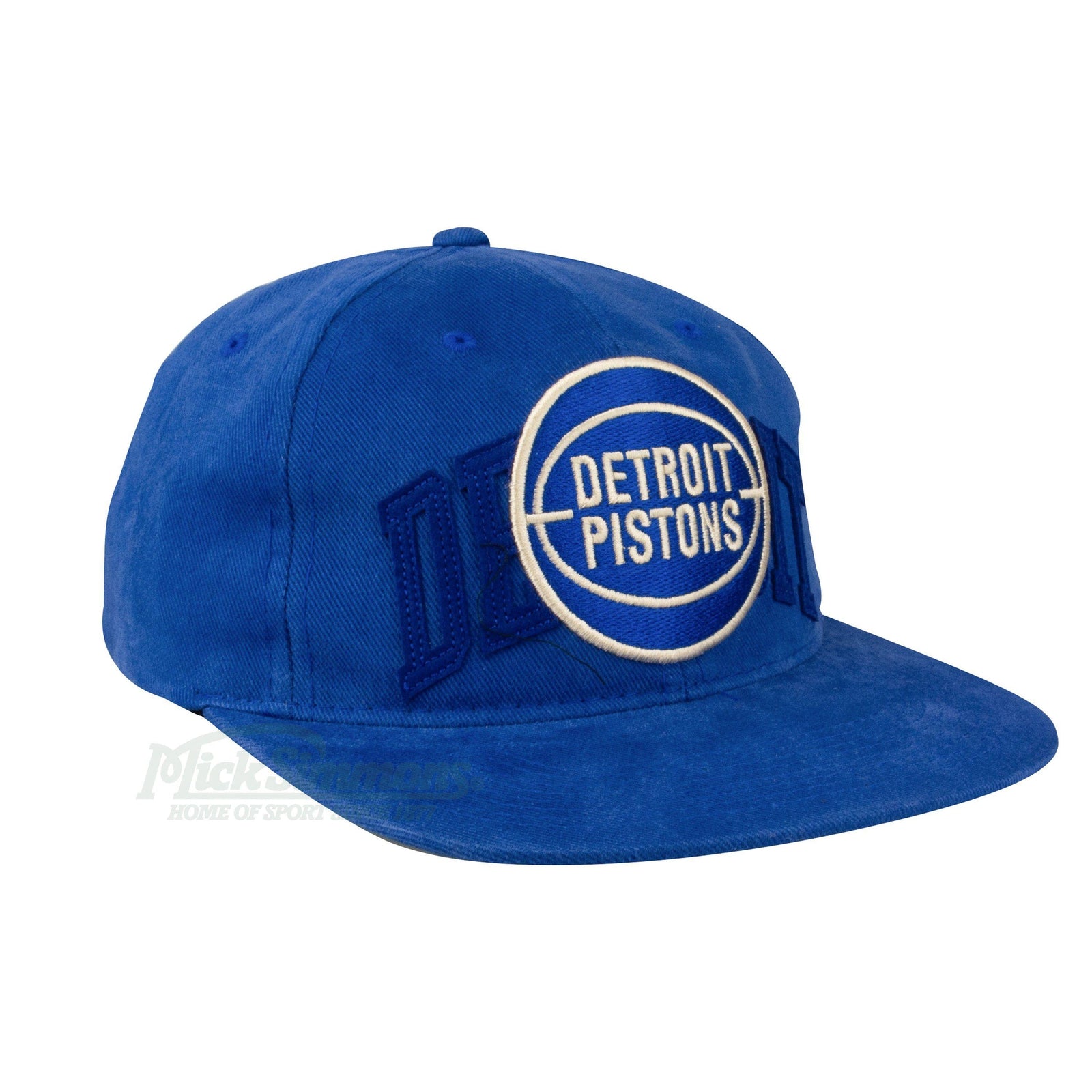 Detroit Pistons Capthony Towns Deadstock Snapback Cap by Mitchell & Ness