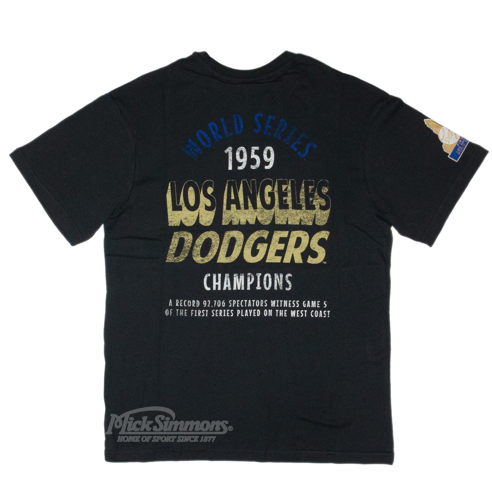 Majestic Athletic Los Angeles Dodgers Champion Arch Stripe