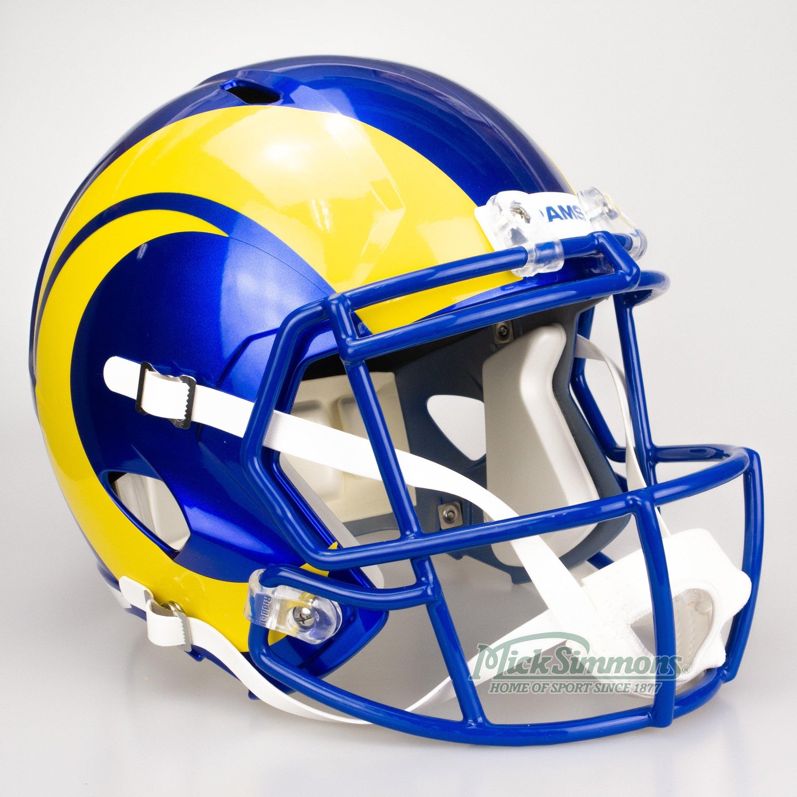 Riddell NFL Los Angeles Rams Speed Replica Football Helmet, Blue