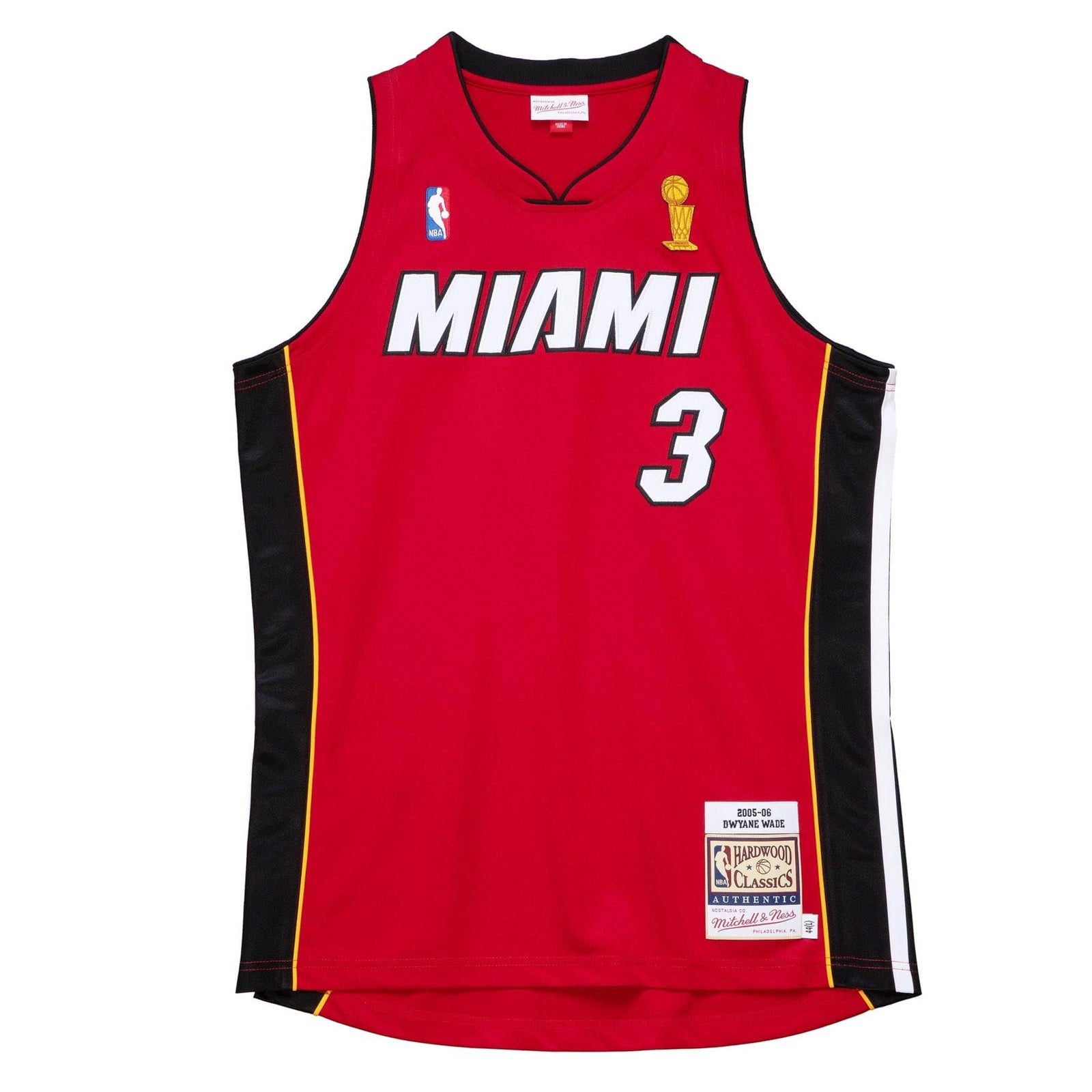 Miami Heat Dwyane Wade NBA 2005 06 Authentic Road Jersey by Mitchell Ness Mick Simmons Sport