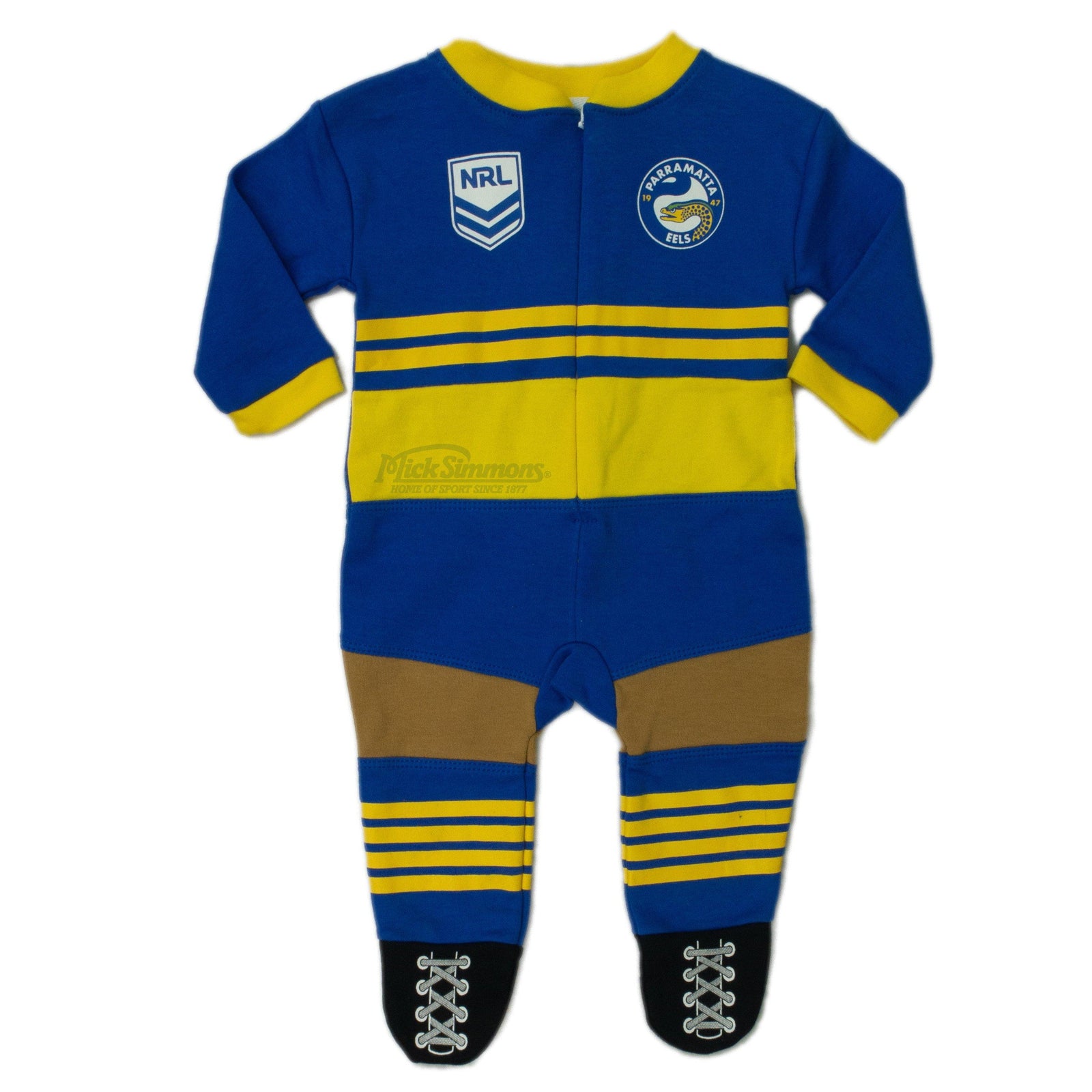 Brisbane Broncos Original Footysuit Romper Kids Baby Infants Suit