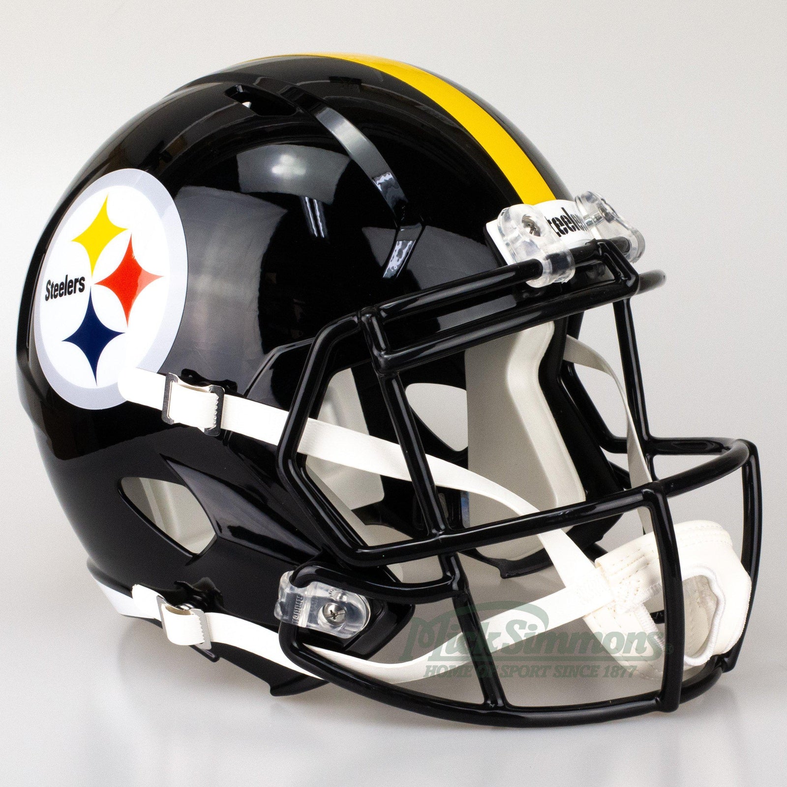 Pittsburgh Steelers Authentic Speed Gold Football Helmet | Riddell