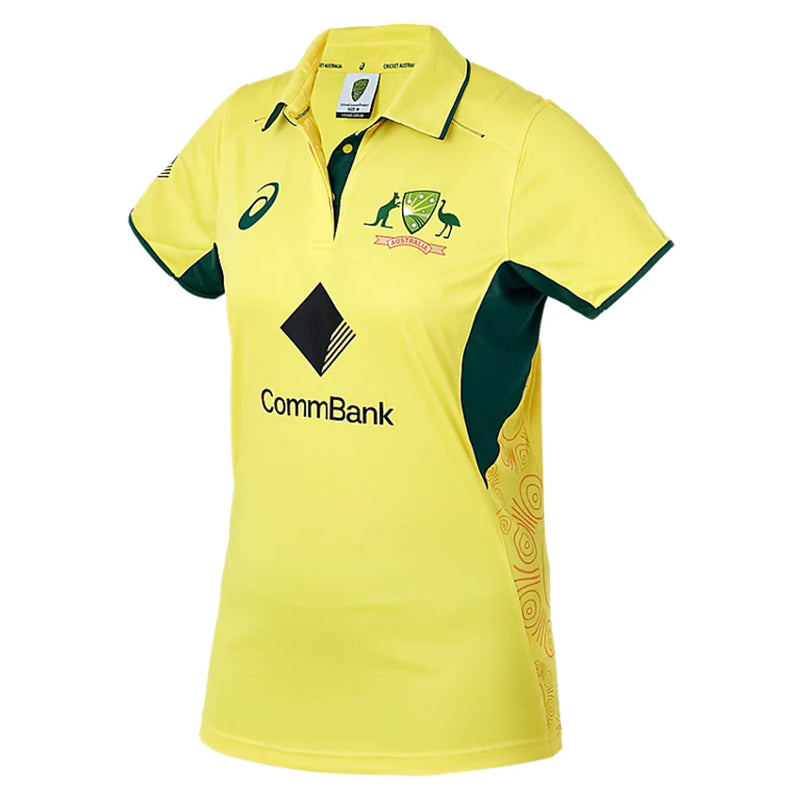 Cricket Australia 2024/25 Womens ODI Home Shirt by Asics - new