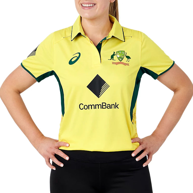 Cricket Australia 2024/25 Womens ODI Home Shirt by Asics - new