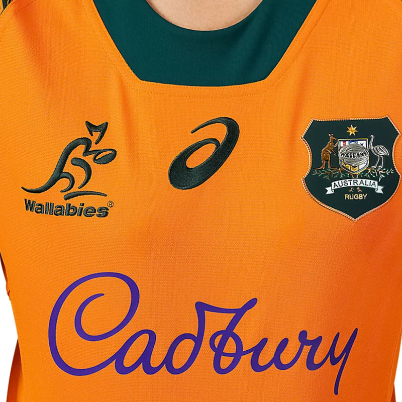 Wallabies Official Womens Replica Alternate Jersey Rugby Union by Asics - new