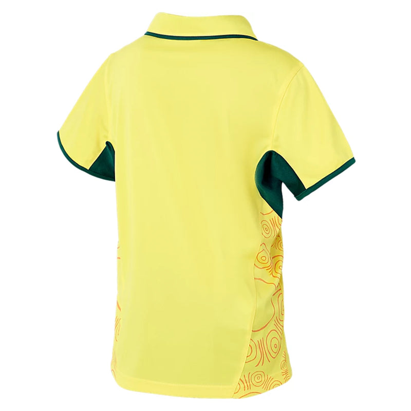 Cricket Australia 2024/25 Kids ODI Home Shirt by Asics - new