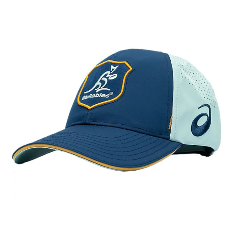 Wallabies Official Media Cap Adjustable Rugby Union by Asics - new