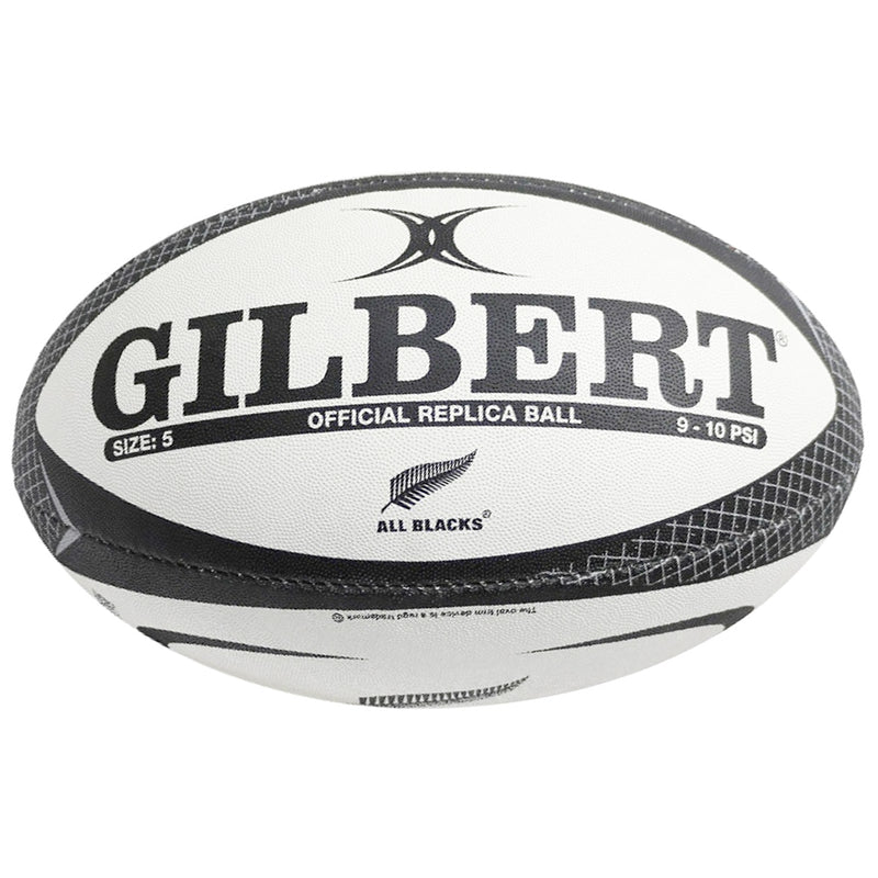 All Blacks Replica Match Rugby Union Ball Size 5 by Gilbert - new