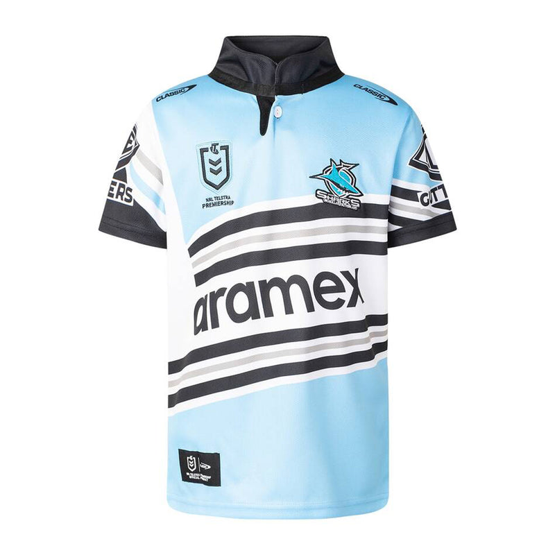 Cronulla Sharks 2024 Kid's Heritage Jersey NRL Rugby League by Classic - new