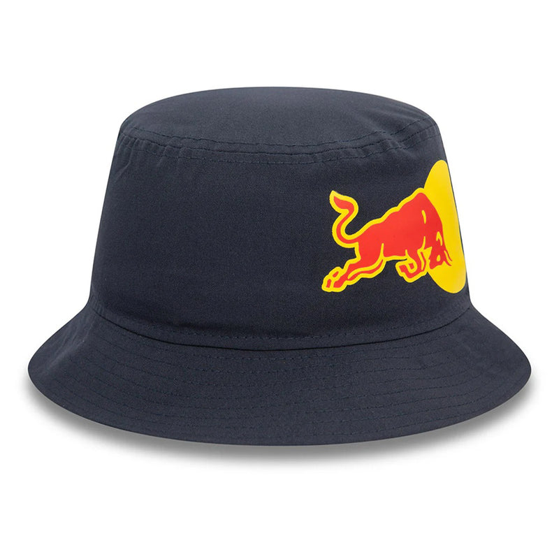 Red Bull F1 Racing Adult Dark Blue Bucket Hat by New Era - new