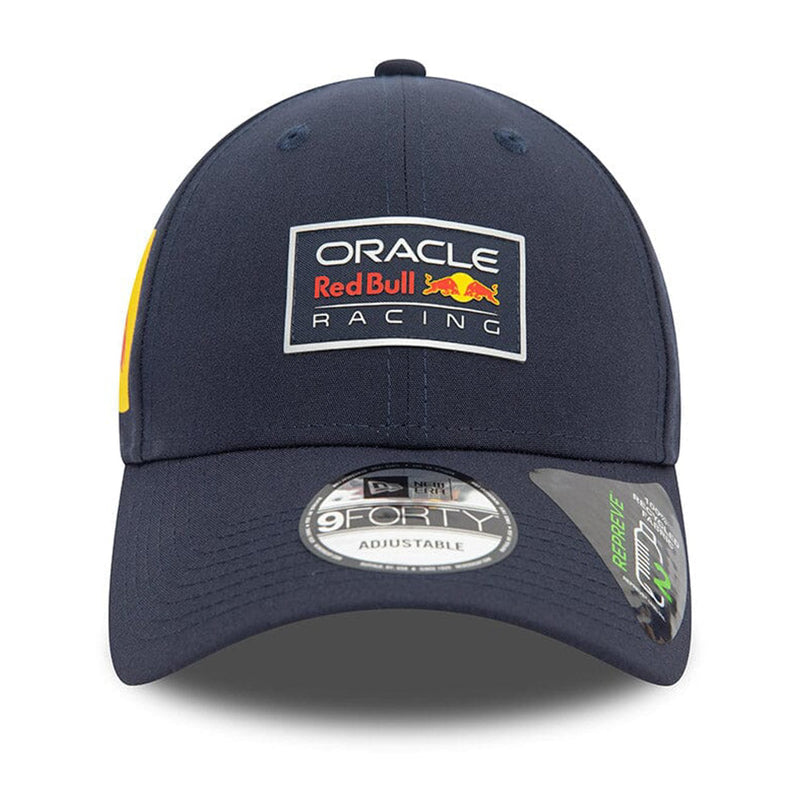 Red Bull F1 Racing Adult Dark Blue 9Forty Cap Cloth Strap Adjustable By New Era - new