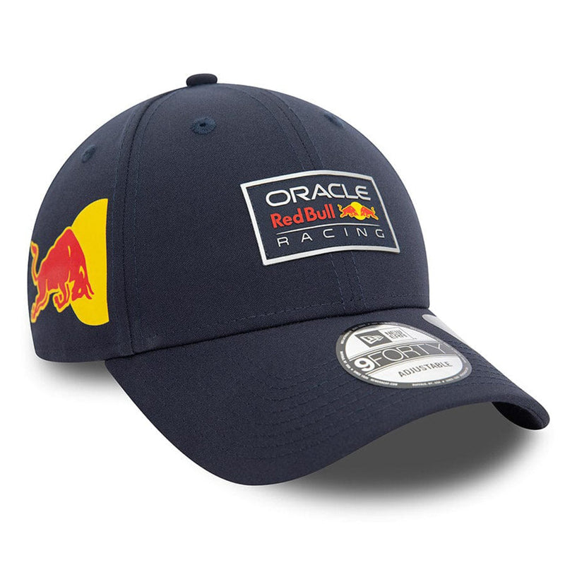 Red Bull F1 Racing Adult Dark Blue 9Forty Cap Cloth Strap Adjustable By New Era - new