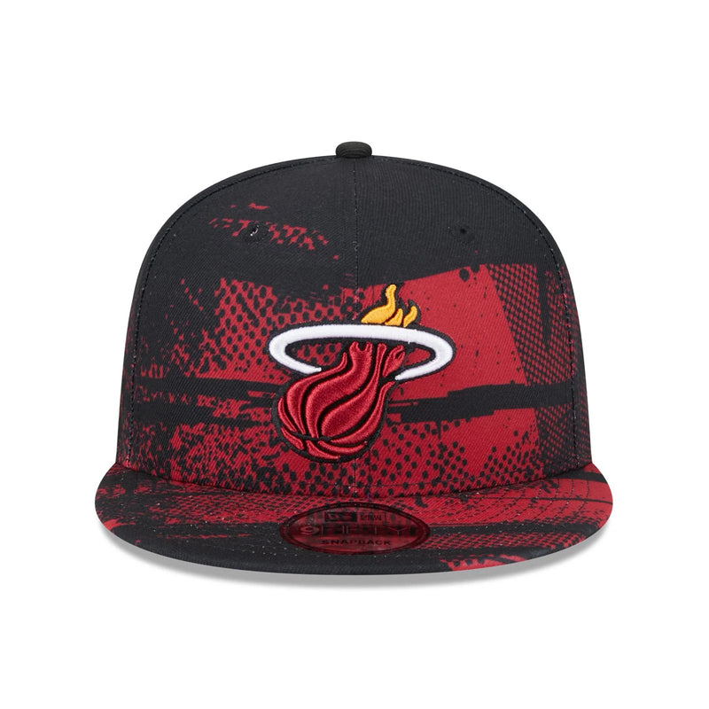 Miami Heat Tip Off 9FIFTY Team Colour Cap Snapback Adjustable NBA  by New Era - new