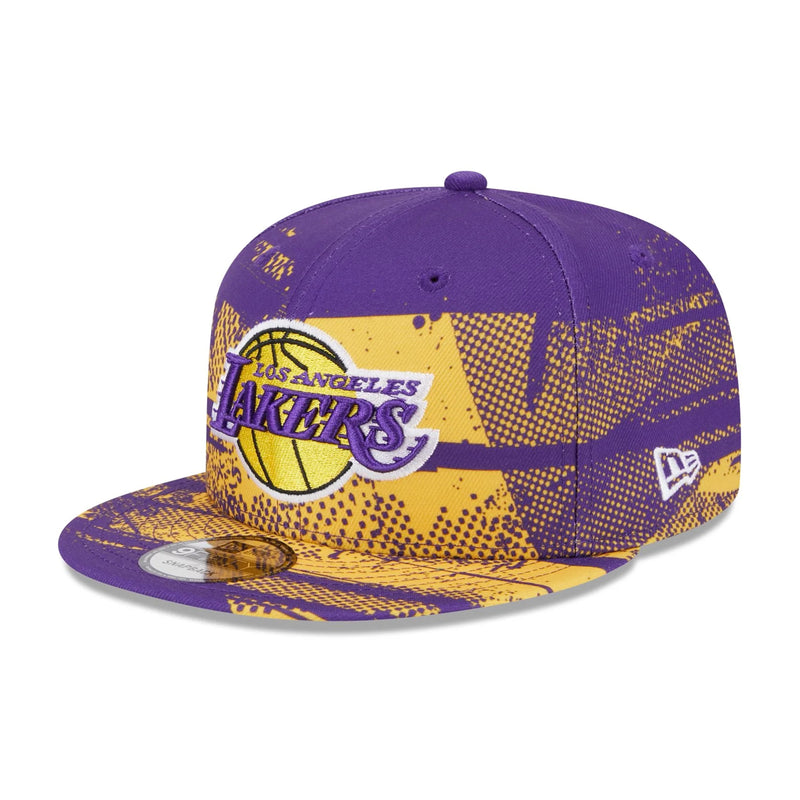 Los Angeles Lakers Tip Off 9FIFTY Team Colour Cap Snapback Adjustable NBA  by New Era - new