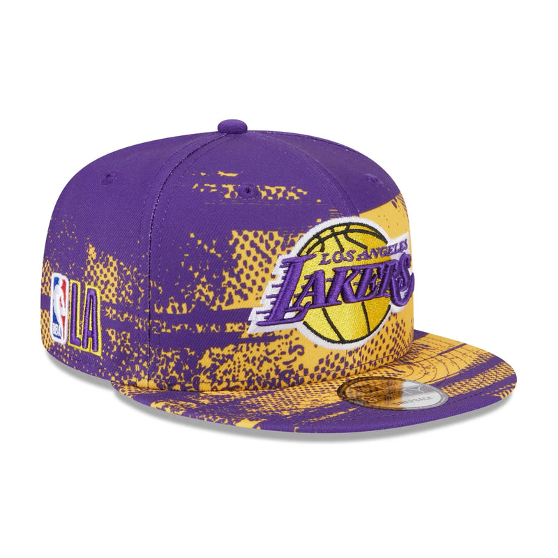 Los Angeles Lakers Tip Off 9FIFTY Team Colour Cap Snapback Adjustable NBA  by New Era - new