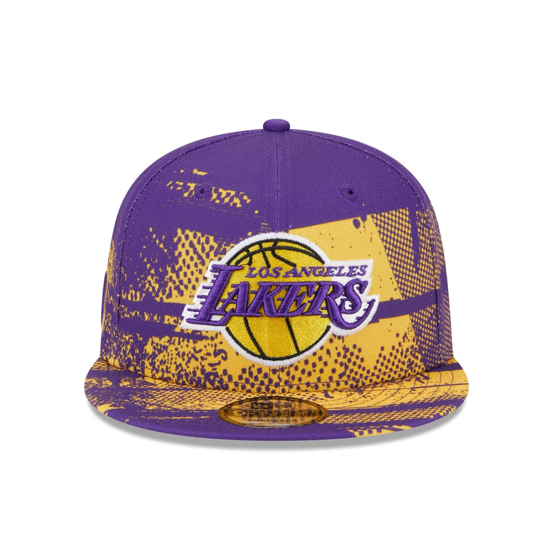 Los Angeles Lakers Tip Off 9FIFTY Team Colour Cap Snapback Adjustable NBA  by New Era - new