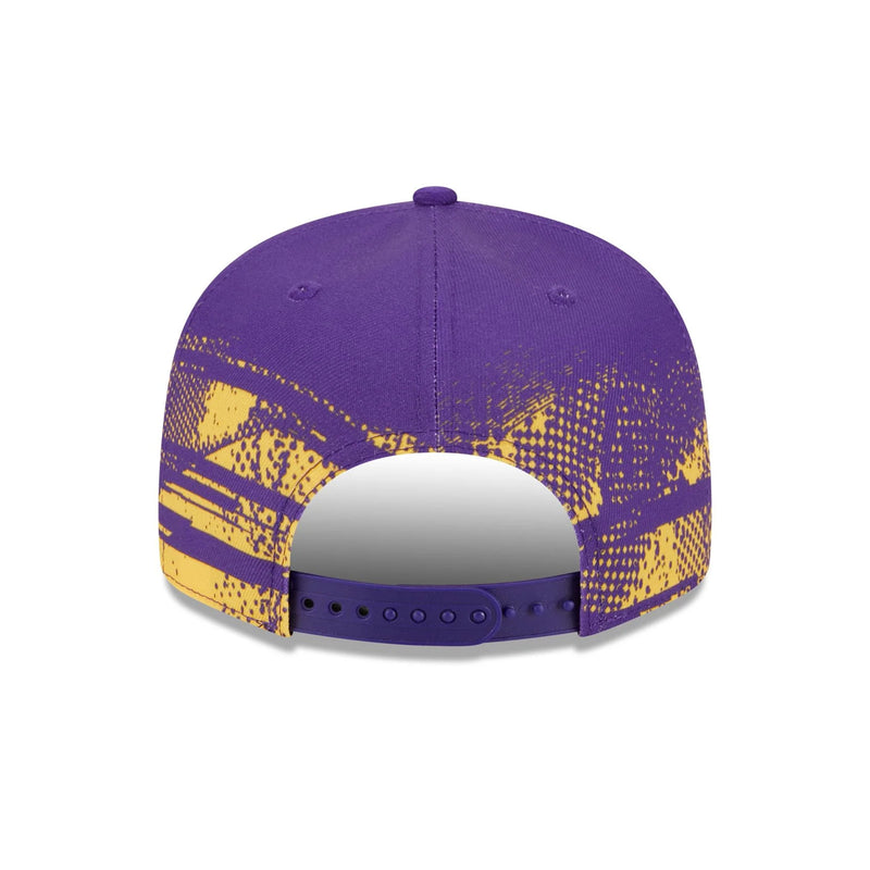 Los Angeles Lakers Tip Off 9FIFTY Team Colour Cap Snapback Adjustable NBA  by New Era - new