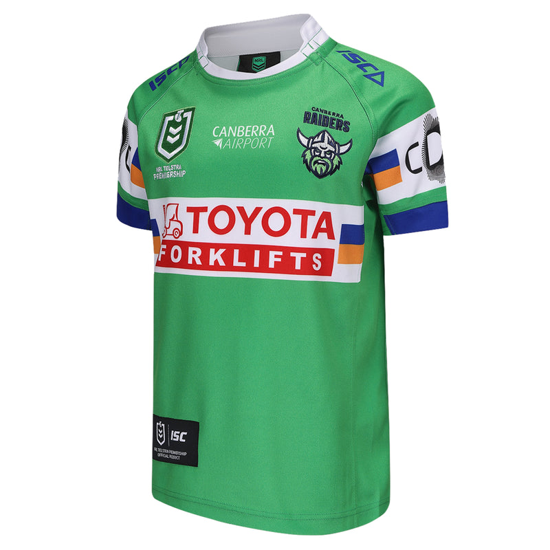 Canberra Raiders 2025 Men's Home Jersey NRL Rugby League by ISC