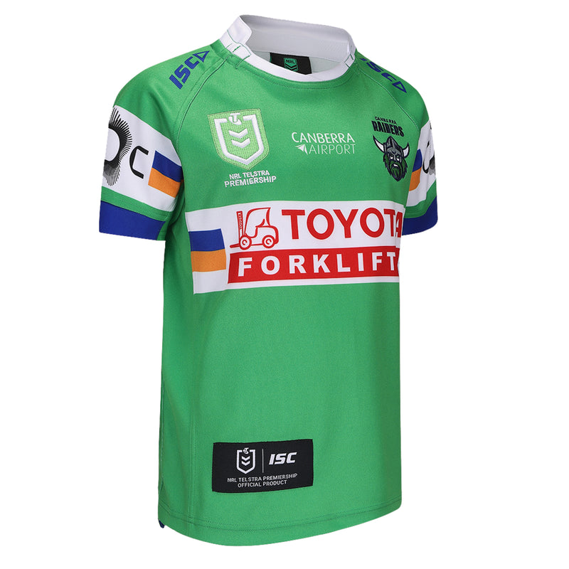 Canberra Raiders 2025 Kid's Home Jersey NRL Rugby League by ISC