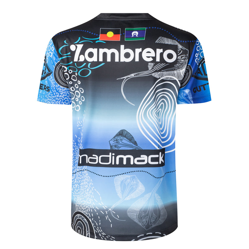 Cronulla Sharks 2024 Men's Indigenous Jersey NRL Rugby League by Classic - new