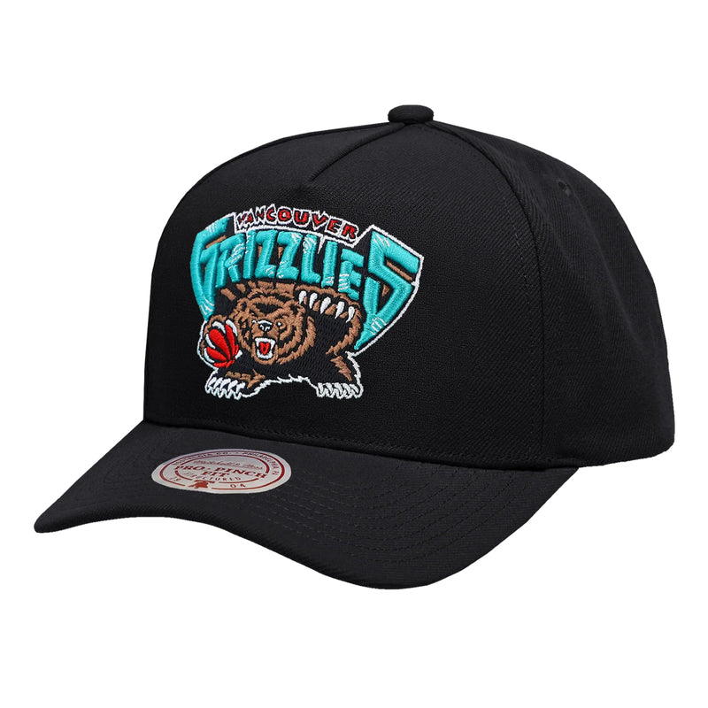 Memphis Grizzlies Black Pro Pinch Snapback NBA by Mitchell & Ness