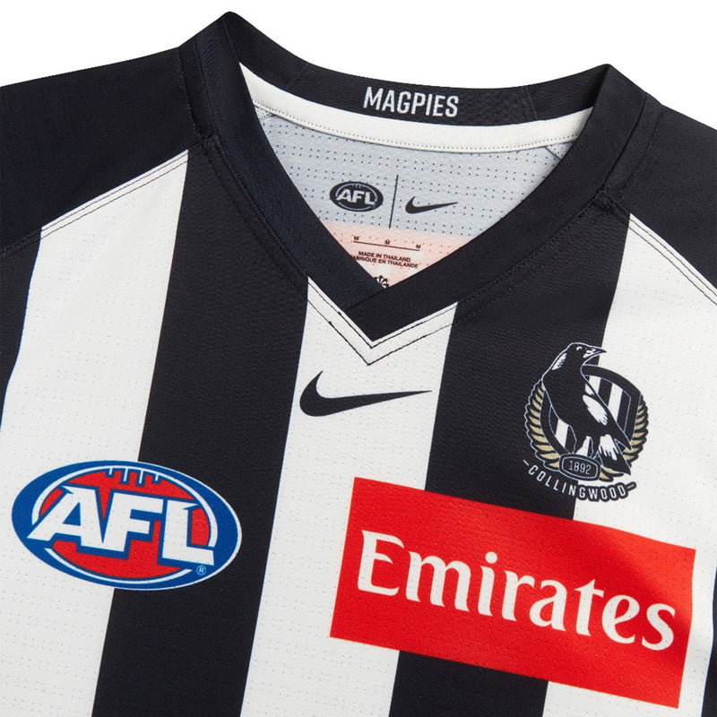 Collingwood Magpies 2025 Men's AFL Home Jersey Guernsey By Nike - new