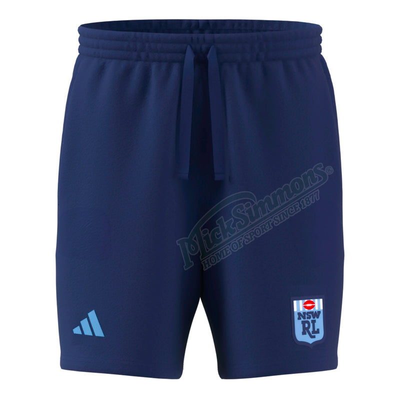 NSW Blues 2025 Men's Running Shorts State of Origin NRL Rugby League by adidas