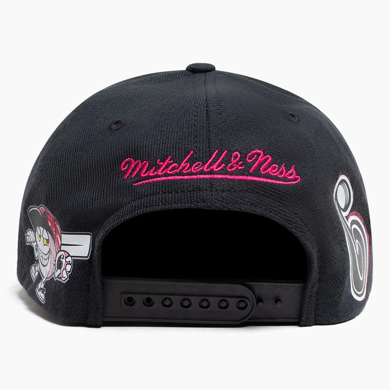 Sydney 6ers Official Adult Patch Pinch Panel Snapback Cap Big Bash League BBL By Mitchell & Ness - new