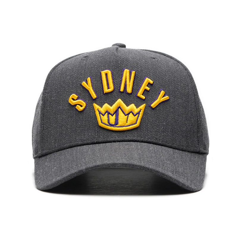 Sydney Kings Official 2024/25 Embroidered A-Frame Cap NBL Basketball Champion Branded - new