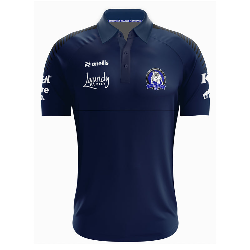 Canterbury Bulldogs 2025 Men's Media Polo Shirt NRL Rugby League by O'Neills - new