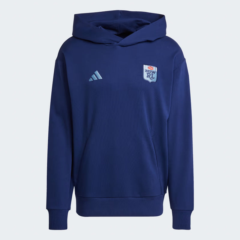 NSW Blues 2025 Adult Hoody State of Origin NRL Rugby League by adidas - new