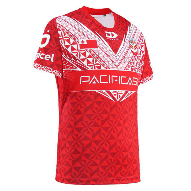 Tonga RL 2024/25 Mens Replica Home Jersey Rugby League by Dynasty - new