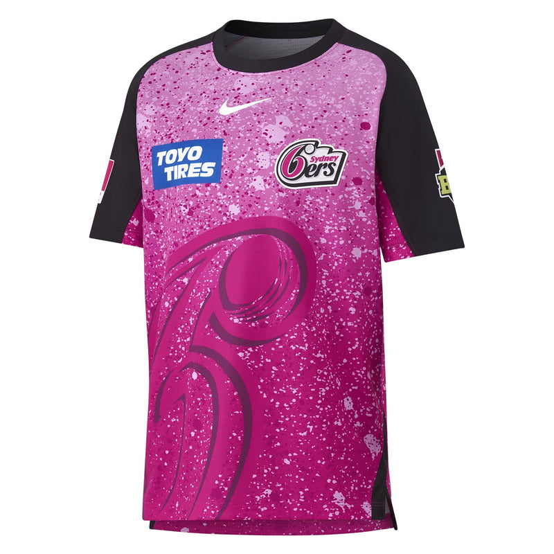 Sydney 6ers 2023/24 Kids Replica Jersey Big Bash League BBL Cricket by Nike - new