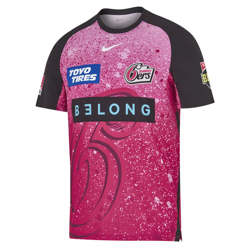 Sydney 6ers 2024/25 Men's Replica Jersey Big Bash League BBL Cricket by Nike - new