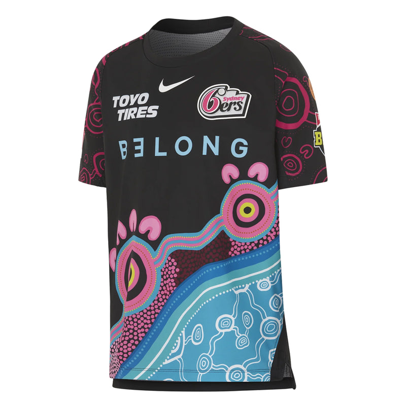 Sydney 6ers 2024/25 Kids Indigenous Big Bash League BBL Cricket by Nike - new