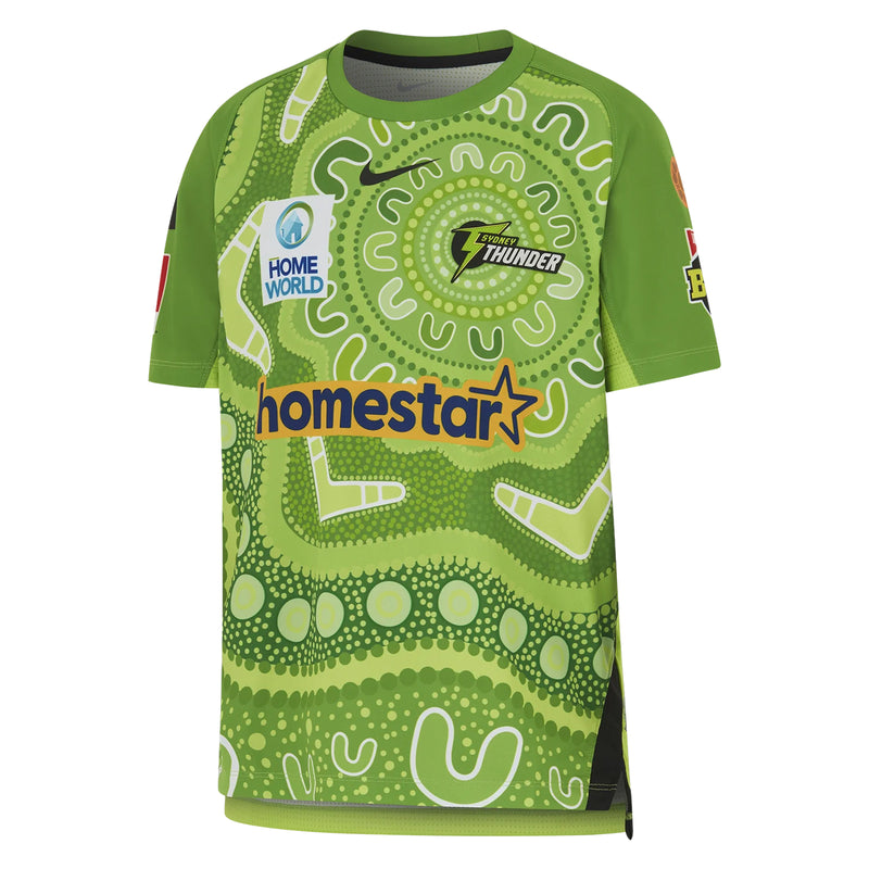 Sydney Thunder 2024/25 Kids Indigenous Big Bash League BBL Cricket by Nike - new