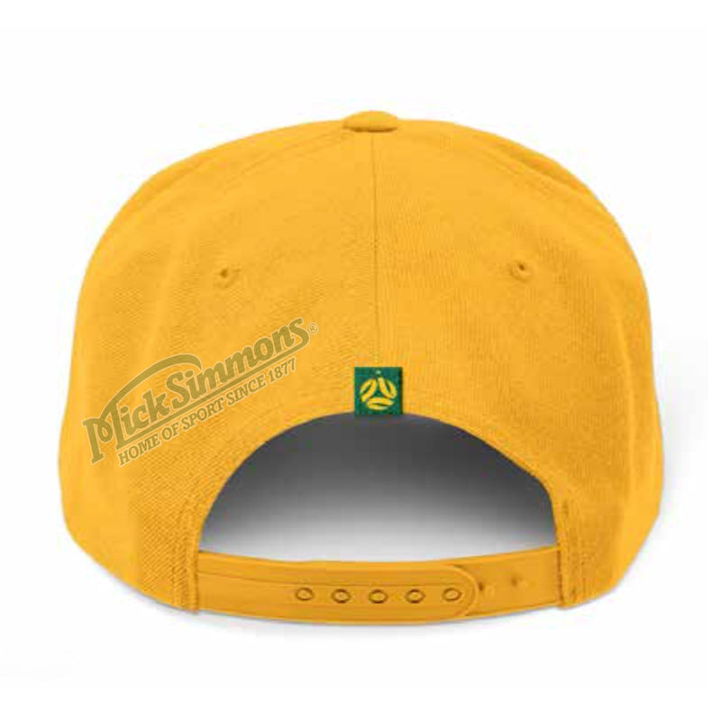 Australia Matildas Adult Core Cap Adjustable Soccer Football FFA Logo - new