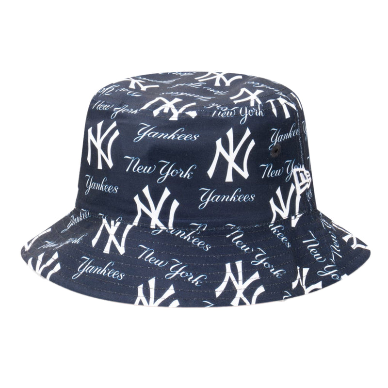 New York Yankees Official Color Reversible Bucket Hat by New Era - new