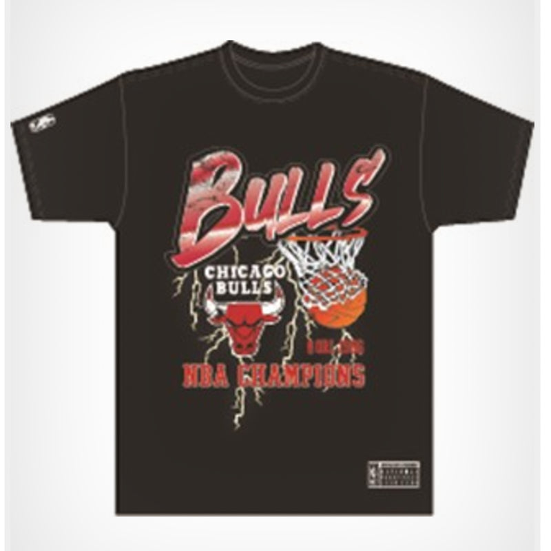 Chicago Bulls Champions Vintage NBA Adult T-Shirt by Mitchell & Ness - new