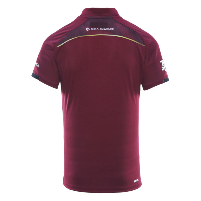 Manly Warringah Sea Eagles 2025 Men's Polo Shirt NRL Rugby League by Dynasty - new