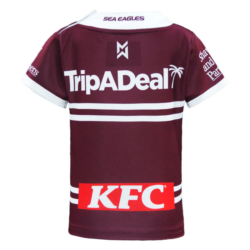 Warringah Sea Eagles 2025 Toddler Home Jersey NRL Rugby League by Dynasty Sport