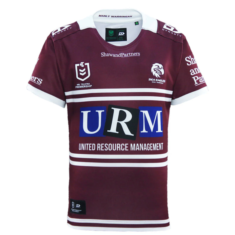 Warringah Sea Eagles 2025 Kid's Home Jersey NRL Rugby League by Dynasty Sport