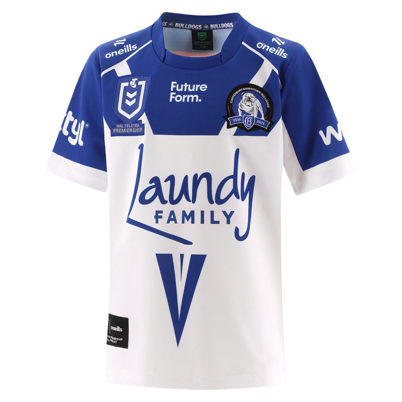 Canterbury Bulldogs 2025 Kids Home Jersey NRL Rugby League by O'Neills - new