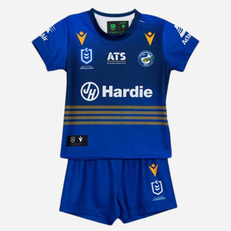 Parramatta Eels 2025 Baby / Infant Home Jersey NRL Rugby League by Macron - new